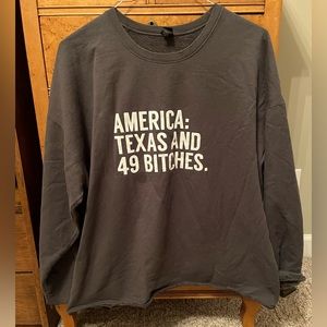 tultex - cozy America: Men’s Sweatshirt - XXL